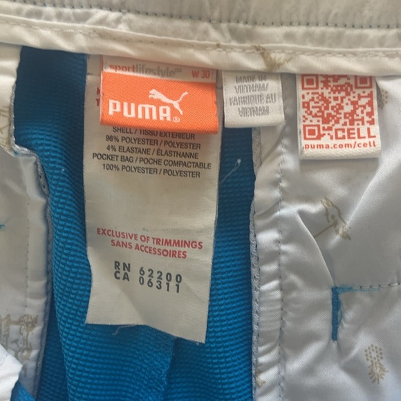 Men’s Puma golf shorts. Mint condition rarely worn - Picture 4 of 4